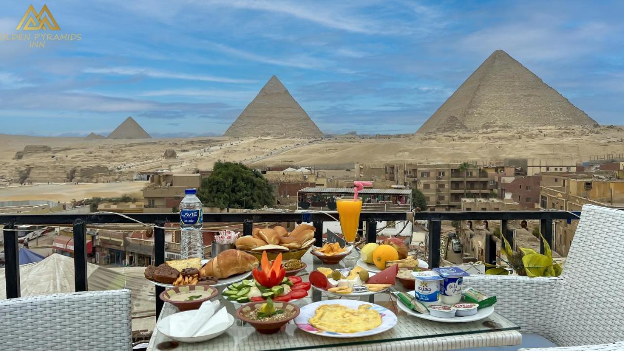 Golden Pyramids Inn Kafret el-Gabal Eksteriør bilde