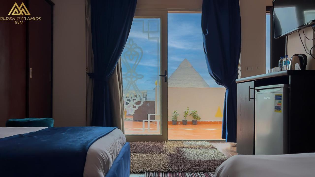 Golden Pyramids Inn Kafret el-Gabal Eksteriør bilde