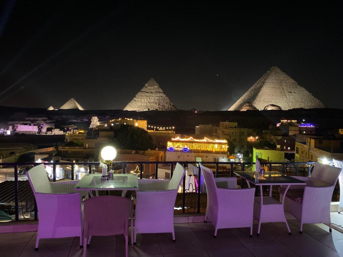 Golden Pyramids Inn Kafret el-Gabal Eksteriør bilde