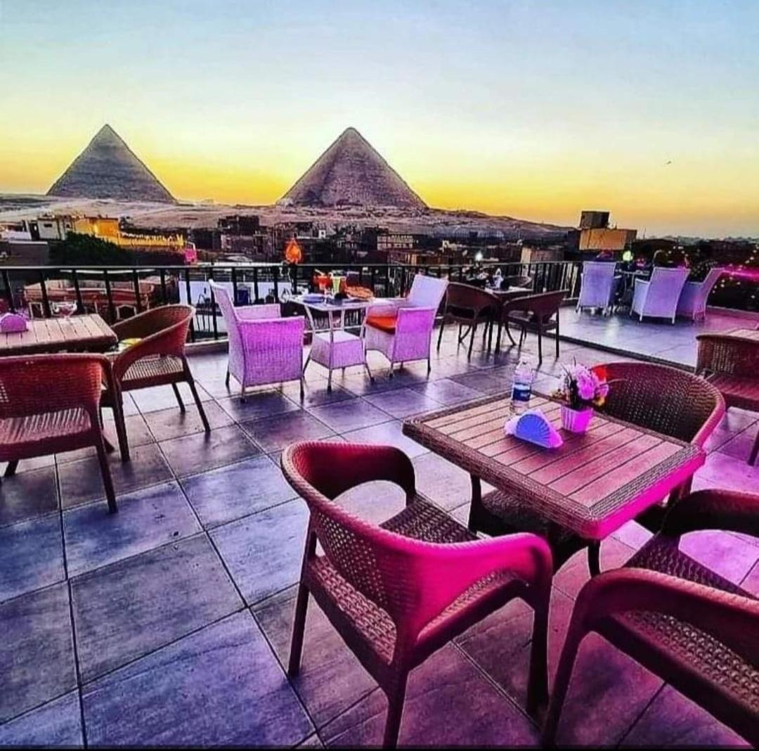 Golden Pyramids Inn Kafret el-Gabal Eksteriør bilde