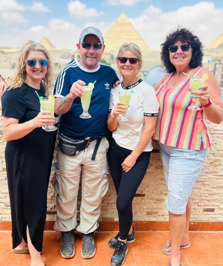 Golden Pyramids Inn Kafret el-Gabal Eksteriør bilde